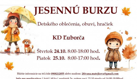 Jesenná burza v Nemšovej