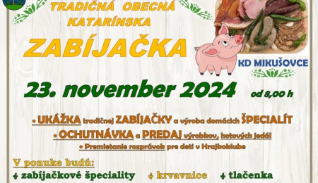 Katarínska zabíjačka 2024