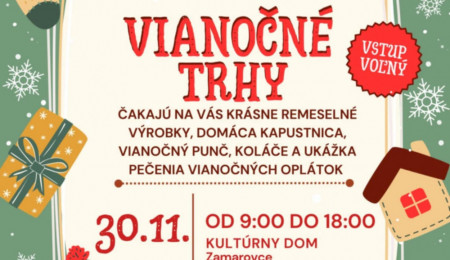 Zamarovské vianočné trhy